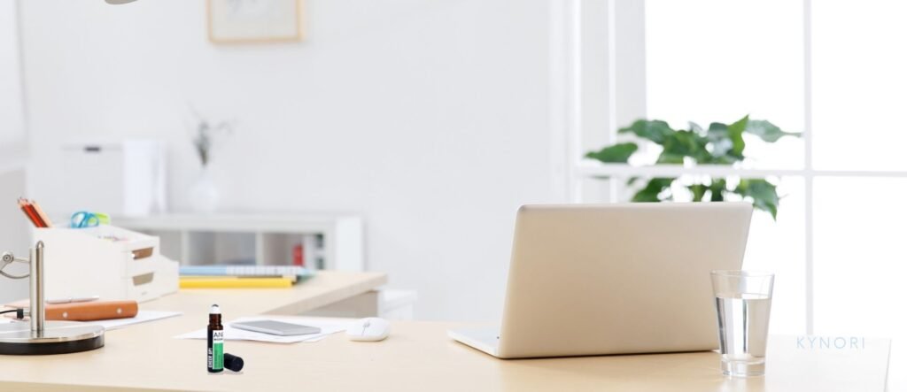 roll-on cítrico para levantar el ánimo, escena luminosa